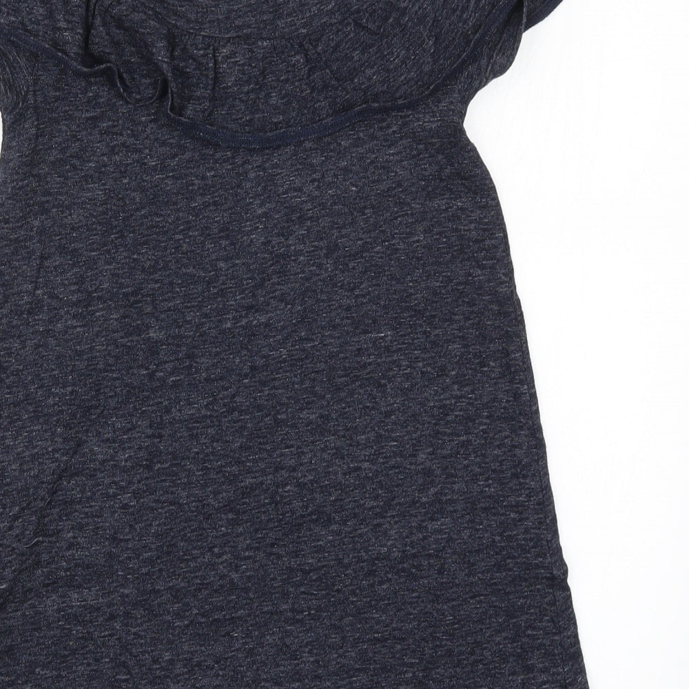 NEXT Girls Blue   Basic T-Shirt Size 7 Years