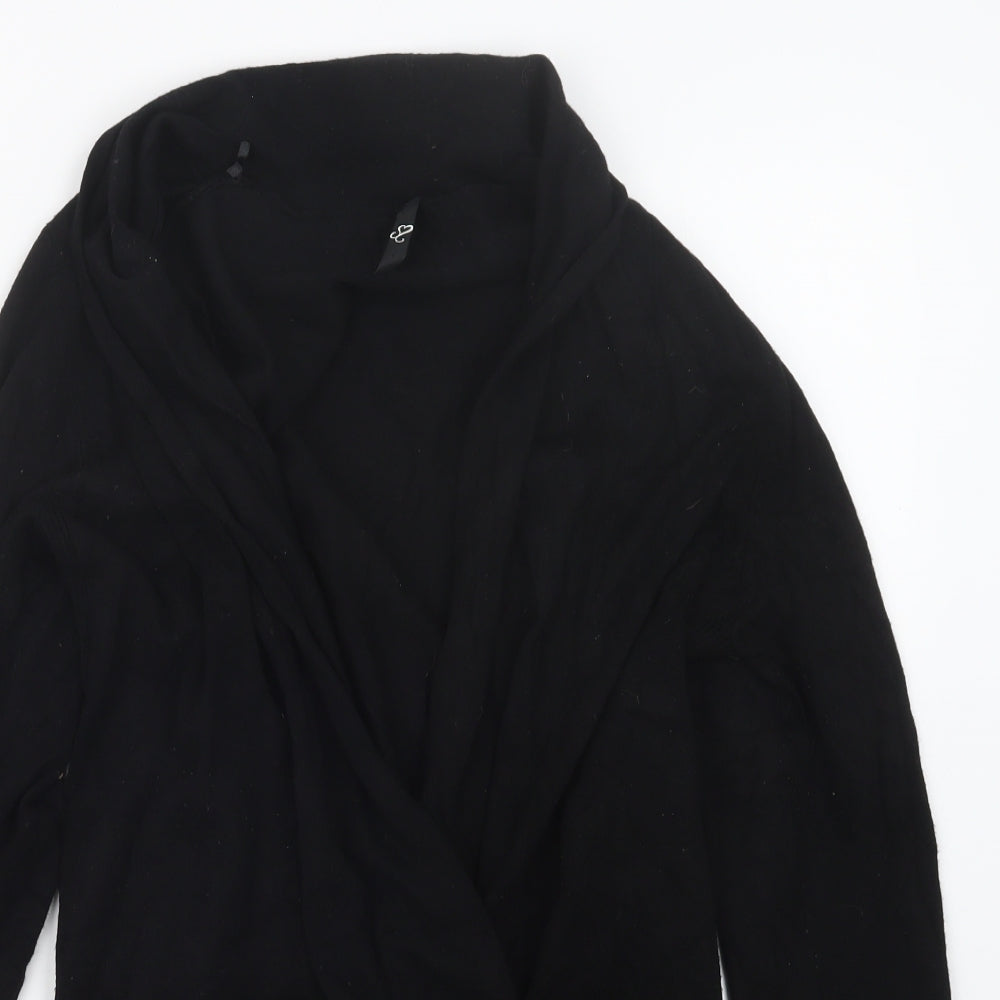 Preworn Womens Black   Cardigan Jumper Size 14