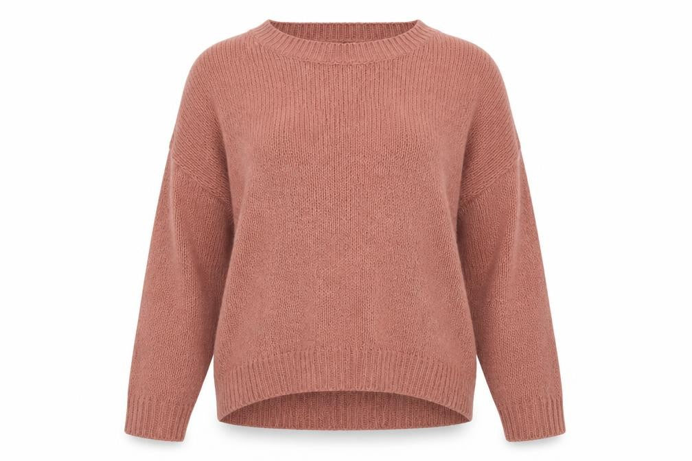 New Look Womens Pink  Knit Pullover Jumper Size L