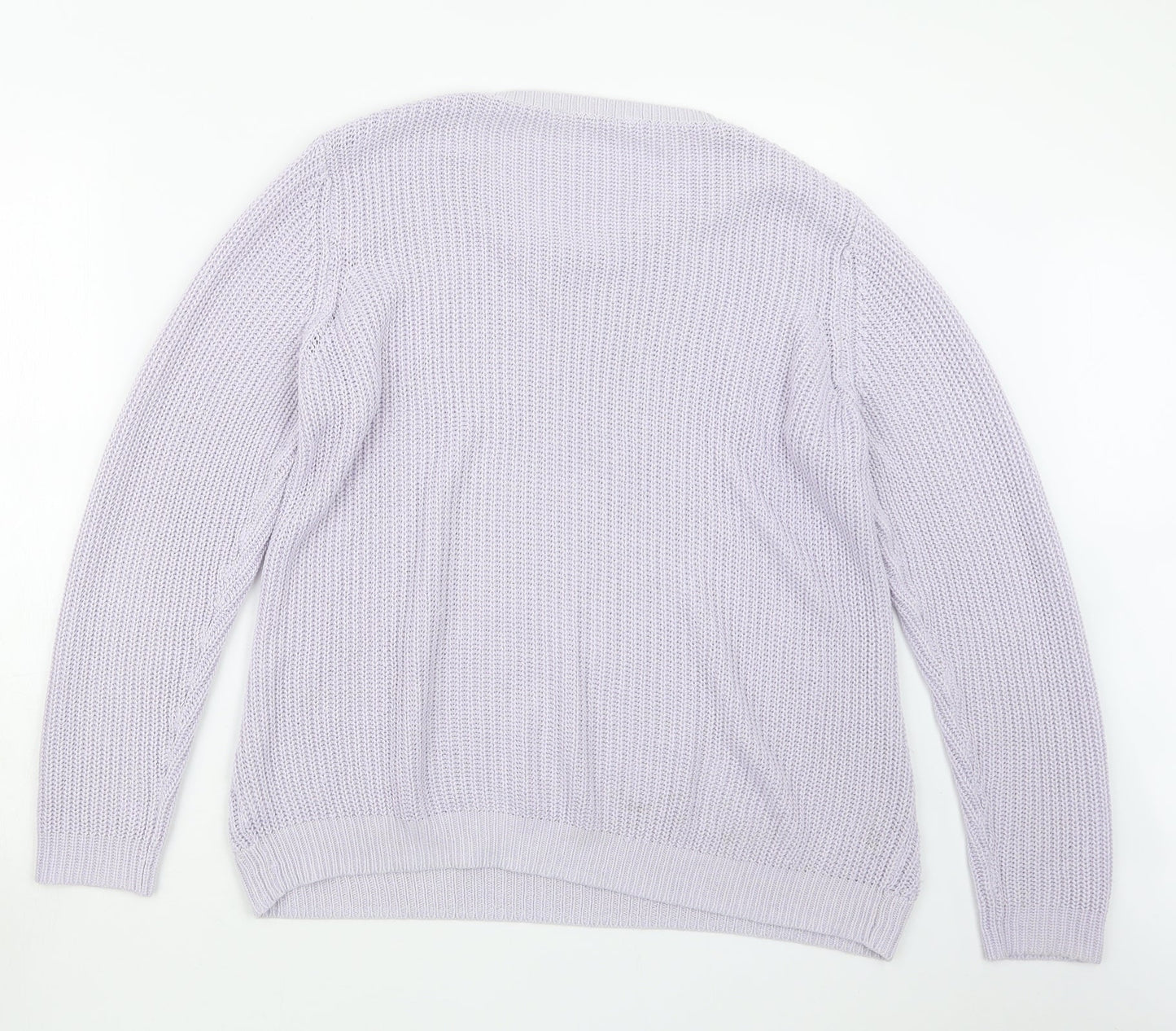 BHS Womens Purple  Knit Pullover Jumper Size 18