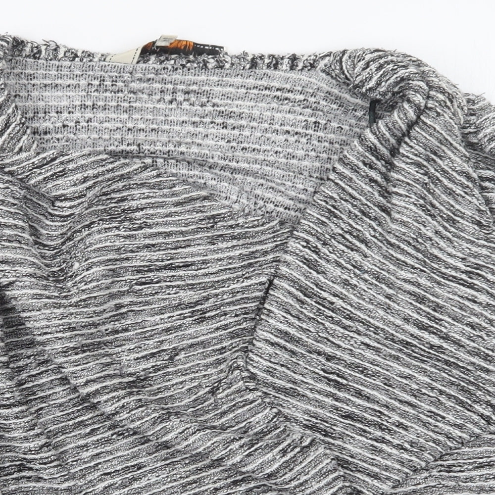 Dorothy Perkins Womens Black  Knit Cardigan Jumper Size 12
