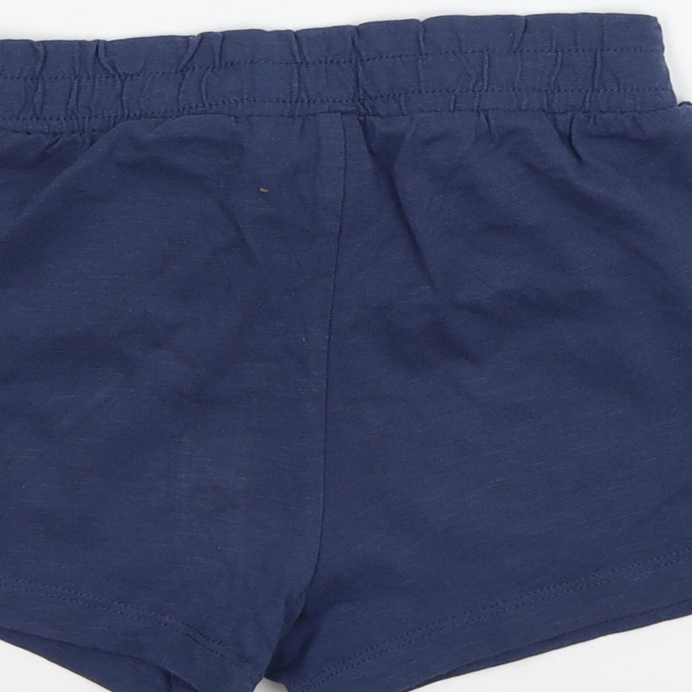 TU Girls Blue  Jersey Sweat Shorts Size 7 Years