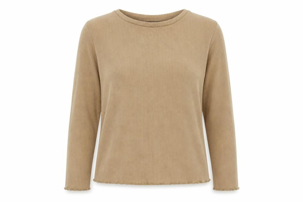 TU Womens Beige  Knit Pullover Jumper Size 12