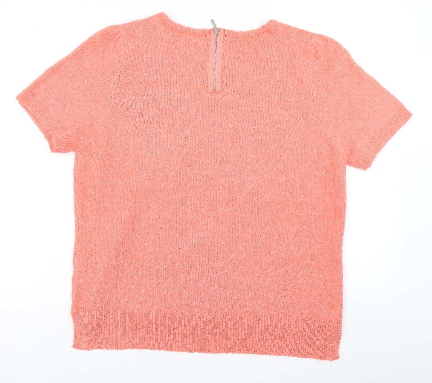 M&Co Womens Pink  Knit Pullover Jumper Size 18