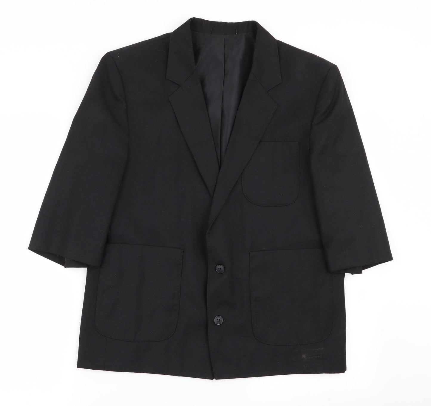 Preworn Womens Black   Jacket Blazer Size 36
