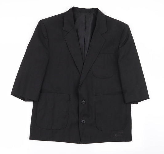 Preworn Womens Black   Jacket Blazer Size 36