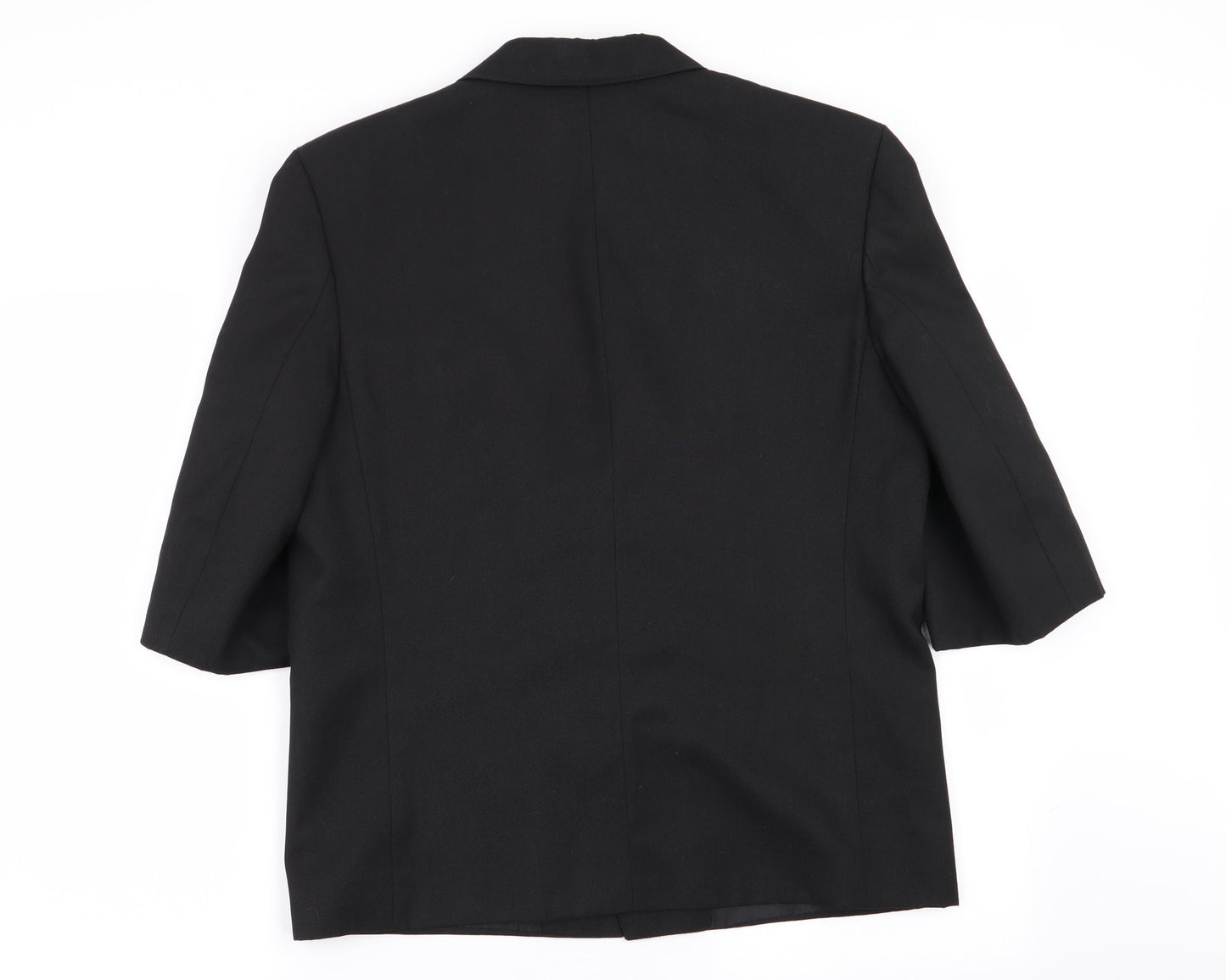 Preworn Womens Black   Jacket Blazer Size 36