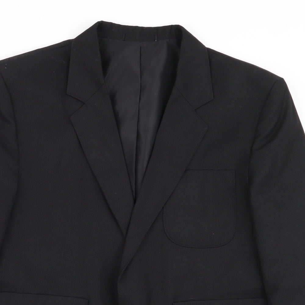 Preworn Womens Black   Jacket Blazer Size 36