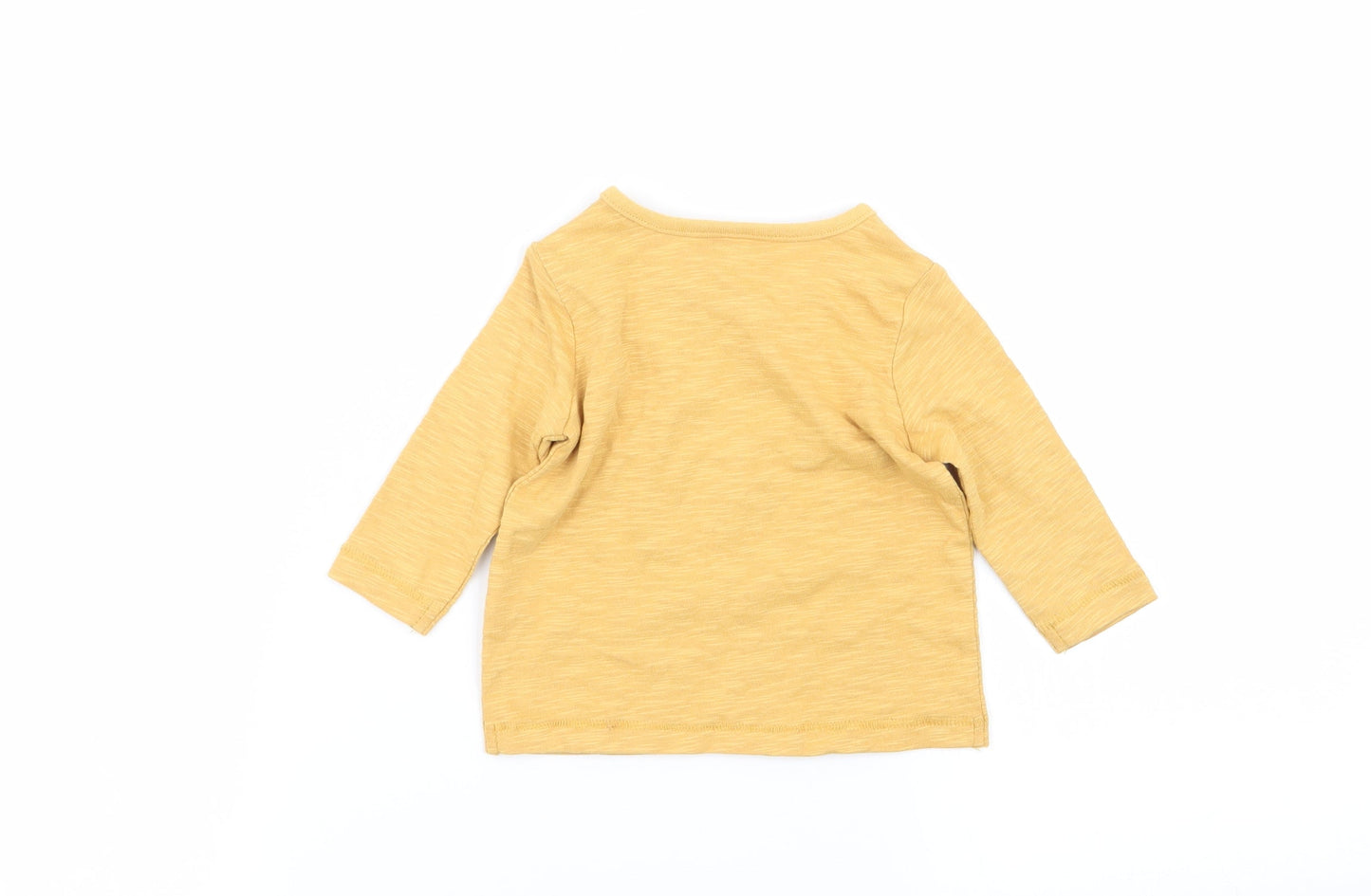 NEXT Girls Yellow   Basic T-Shirt Size 0-3 Months