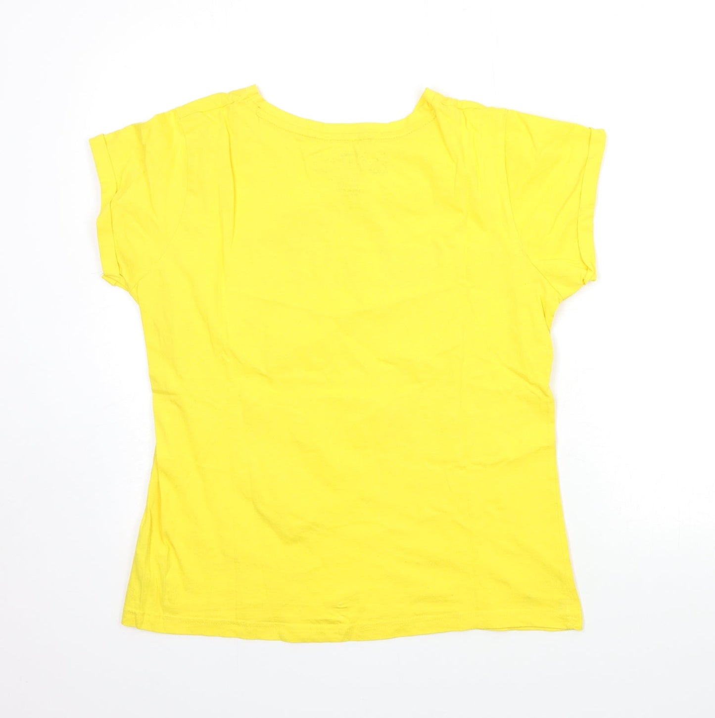 Disney Girls Yellow   Top Pyjama Top Size 12 Years  - DUMBO