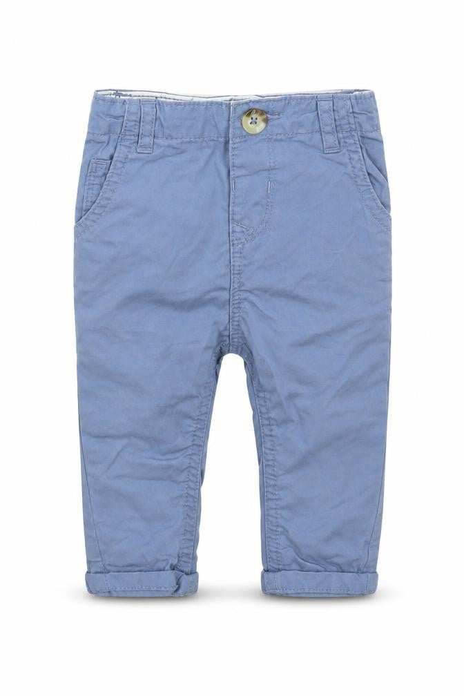 Front view of River Island Baby Grey Cargo Trousers, size 3-6, Months