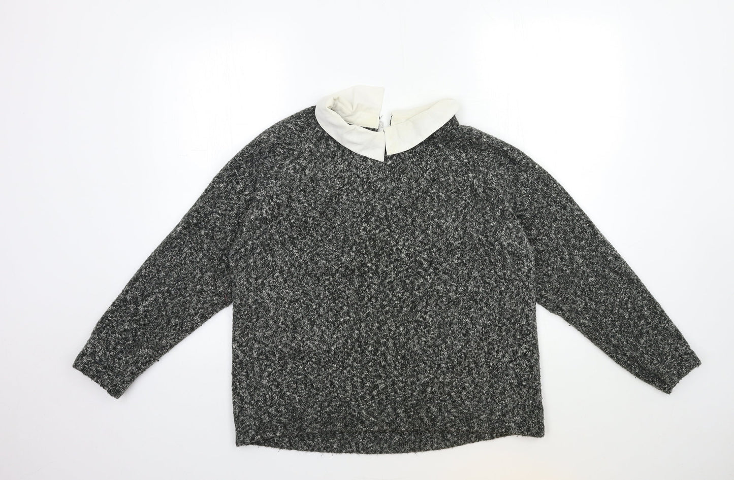 Atmosphere Womens Grey  Knit Pullover Jumper Size 16