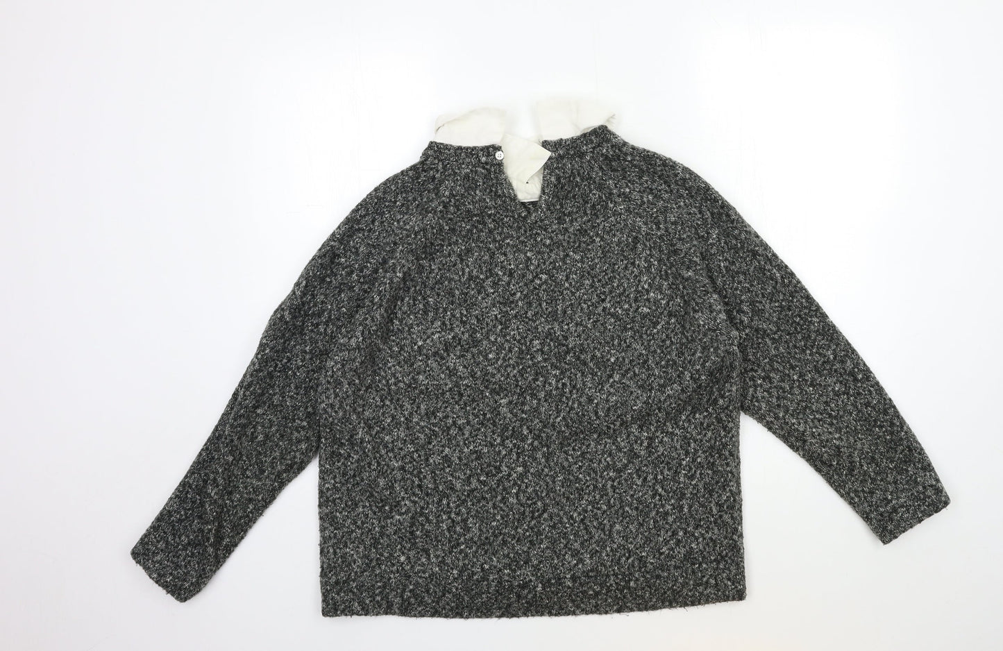 Atmosphere Womens Grey  Knit Pullover Jumper Size 16