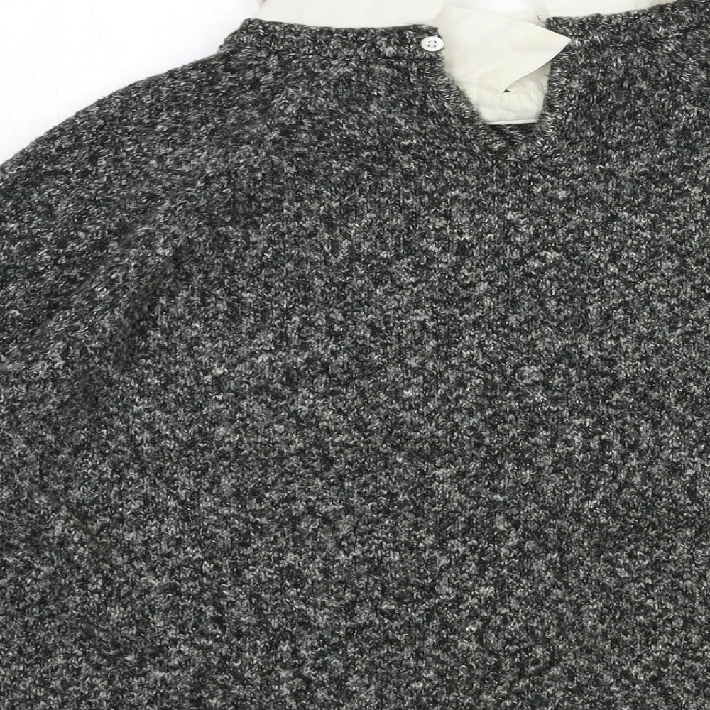 Atmosphere Womens Grey  Knit Pullover Jumper Size 16