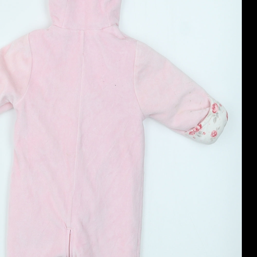 George Girls Pink   Basic Jacket Coatigan Size 3-6 Months