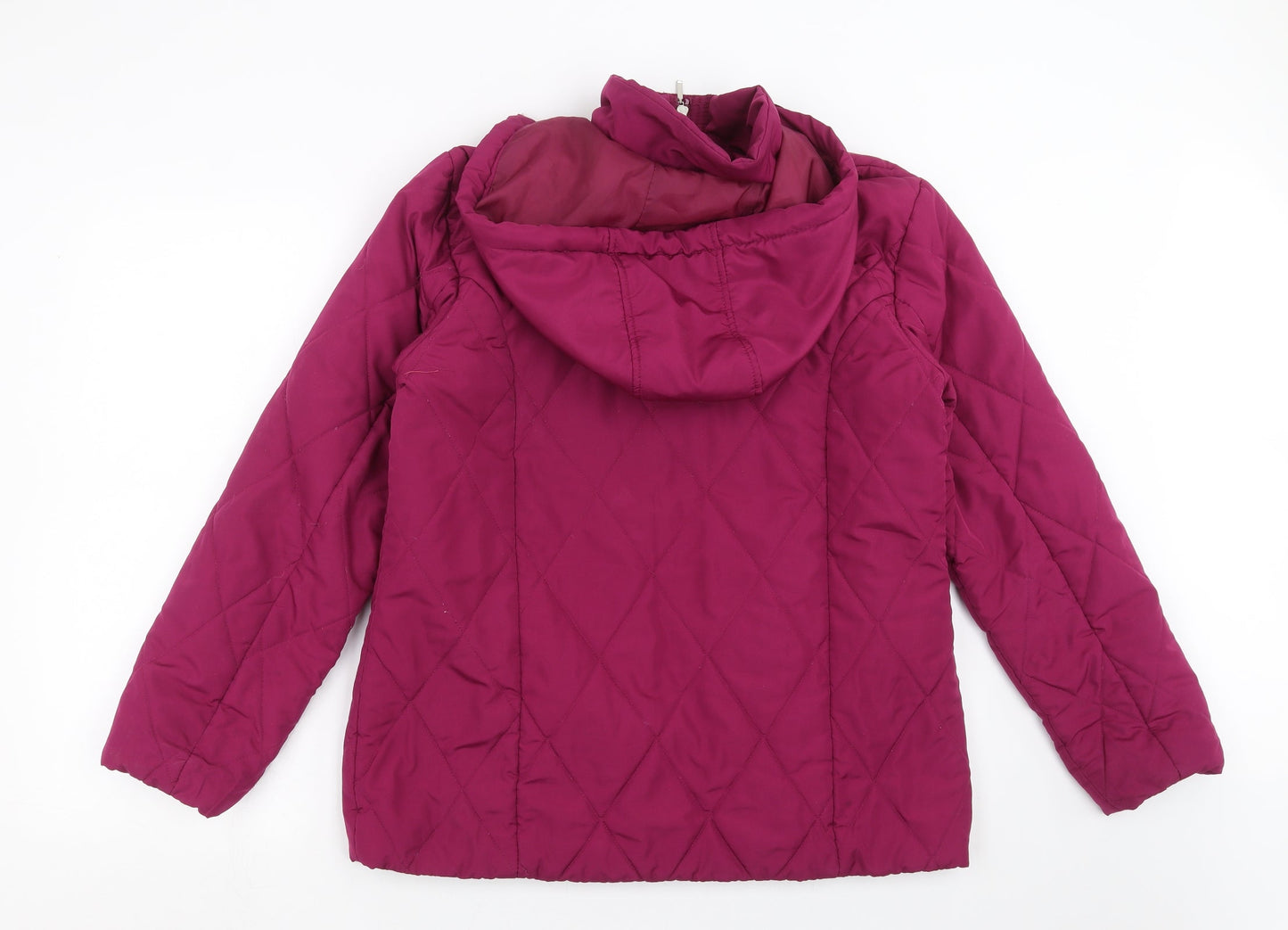 Damart Womens Purple   Quilted Jacket Size 10