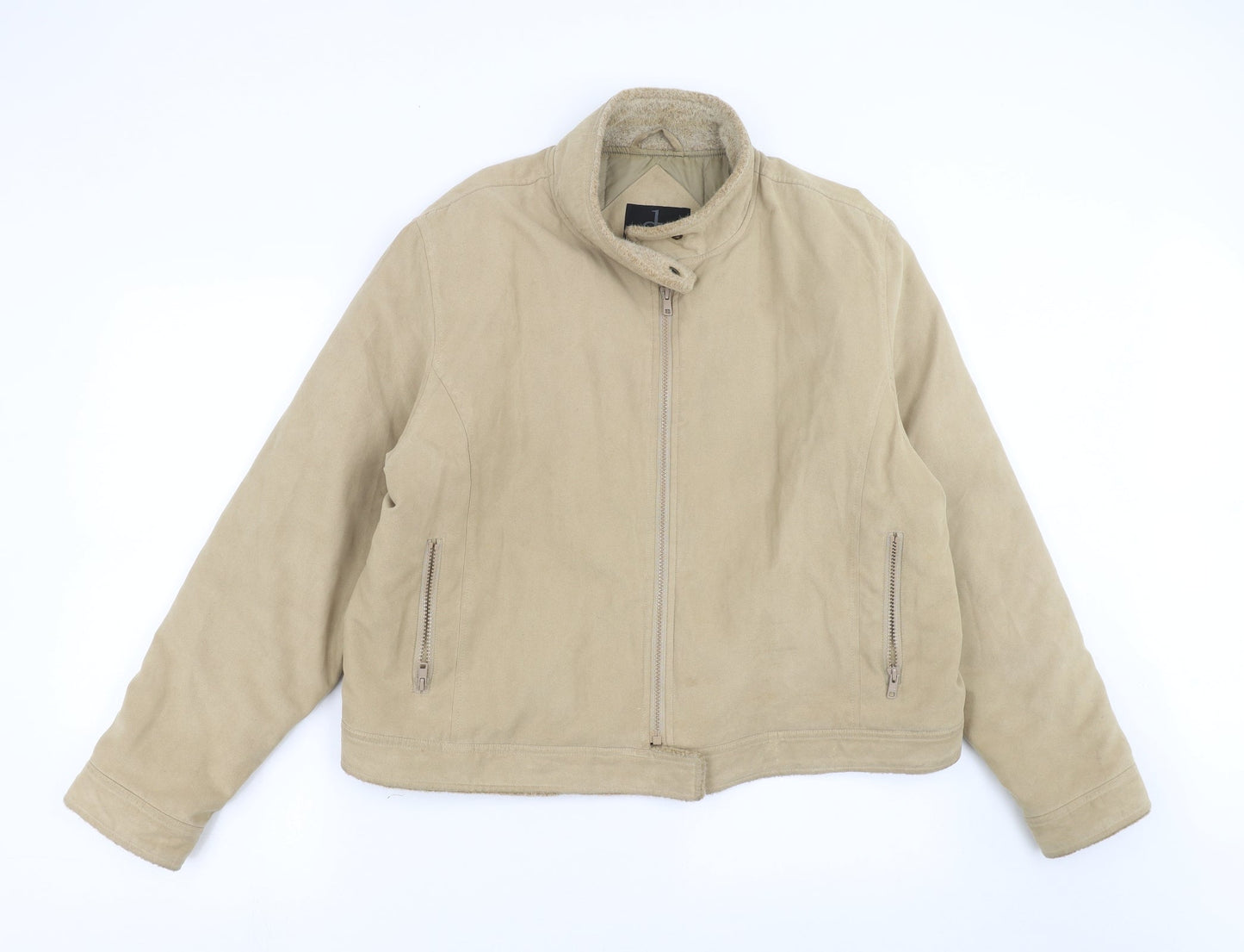 Arcadia Group Womens Beige   Jacket Coat Size 18
