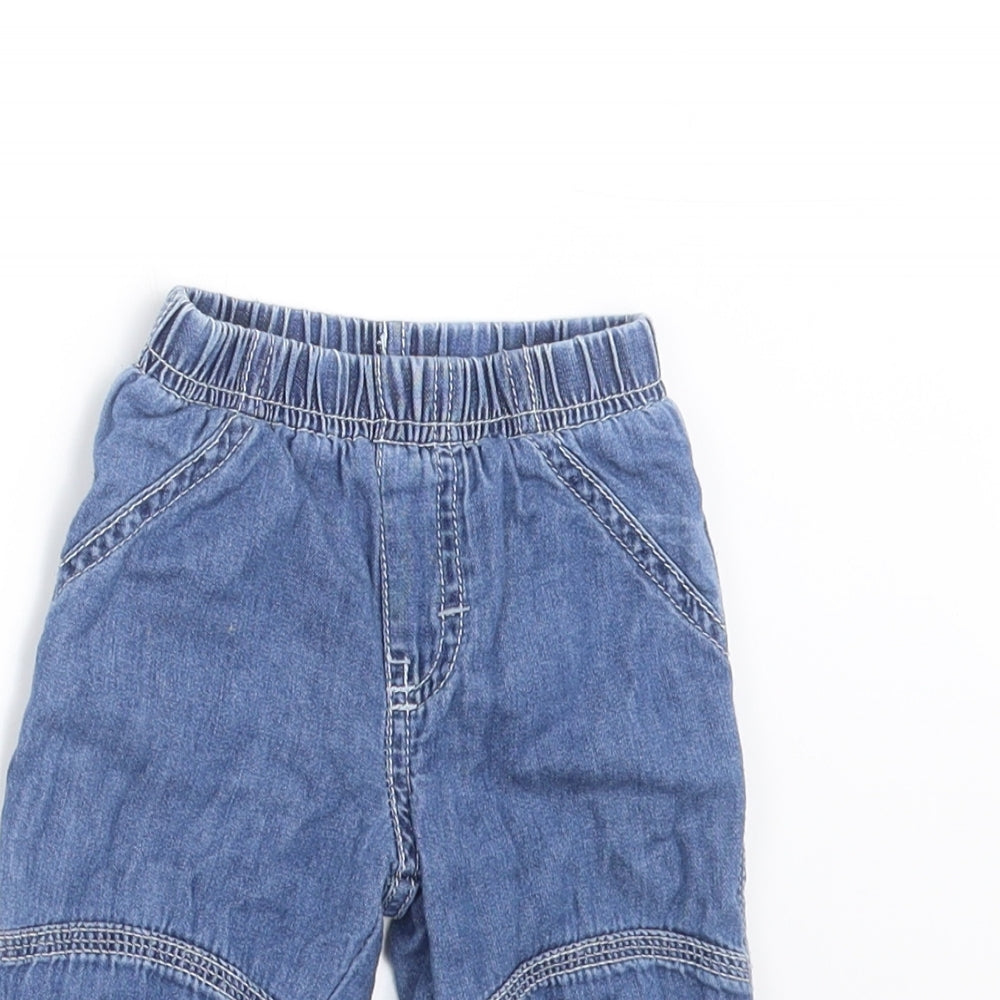 George Baby Blue    Jeans Size 0-3 Months
