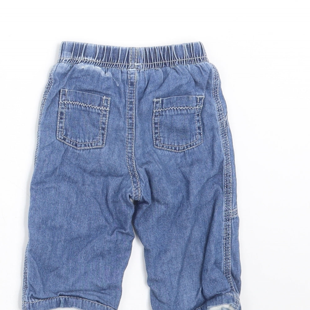 George Baby Blue    Jeans Size 0-3 Months