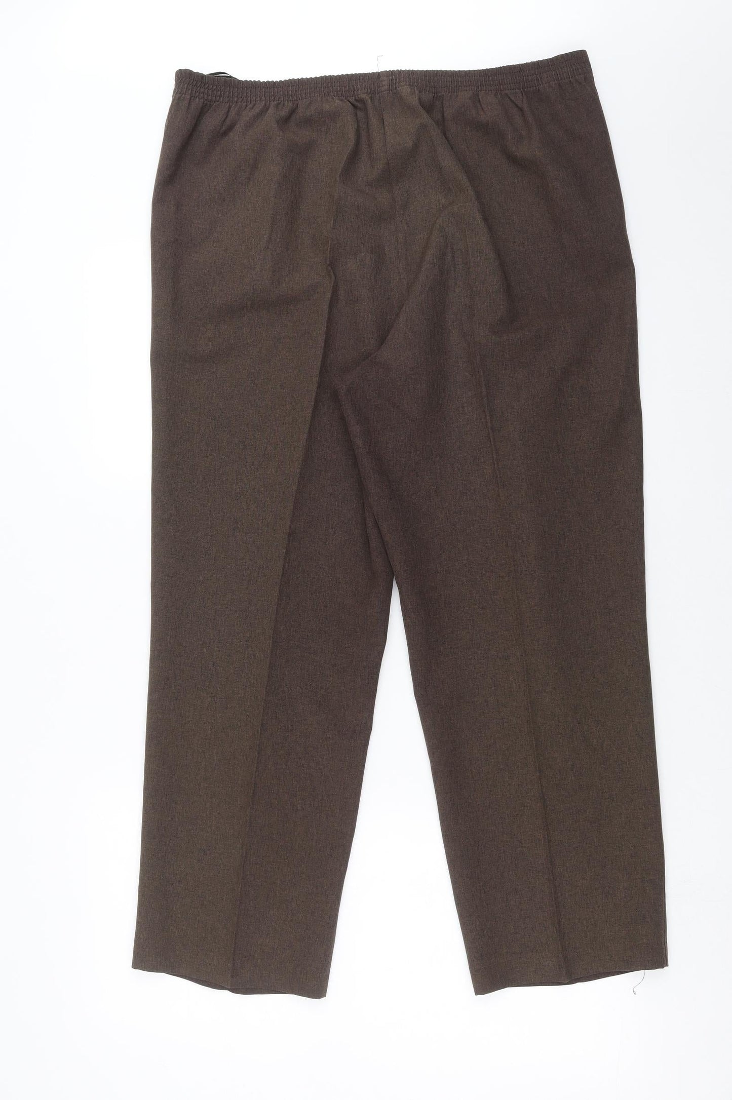 BM Womens Brown   Trousers  Size 16 L26 in