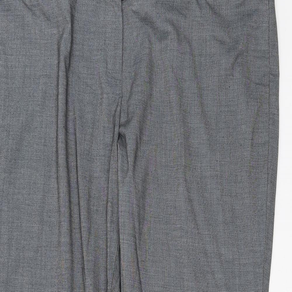 Debenhams Womens Grey   Trousers  Size 16 L27 in