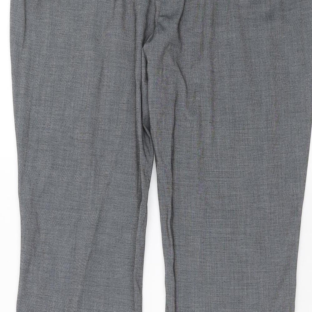 Debenhams Womens Grey   Trousers  Size 16 L27 in