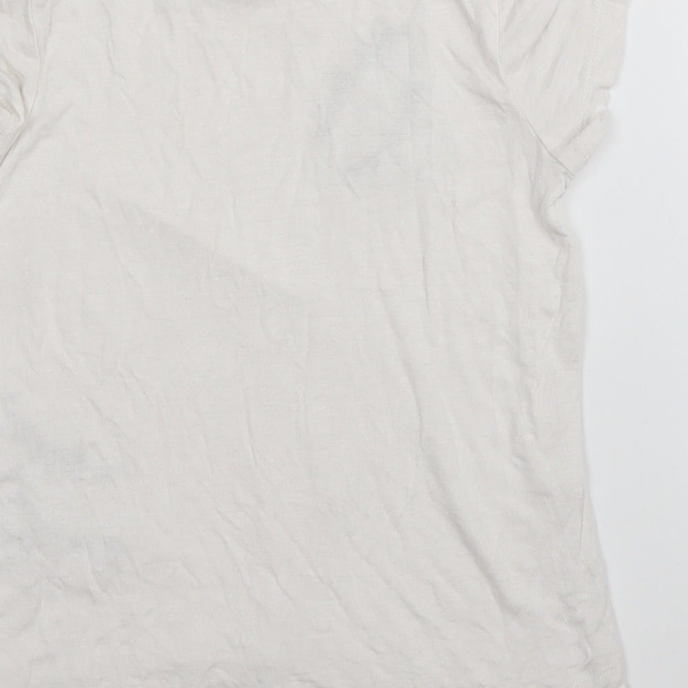 TU Girls White   Basic T-Shirt Size 5 Years