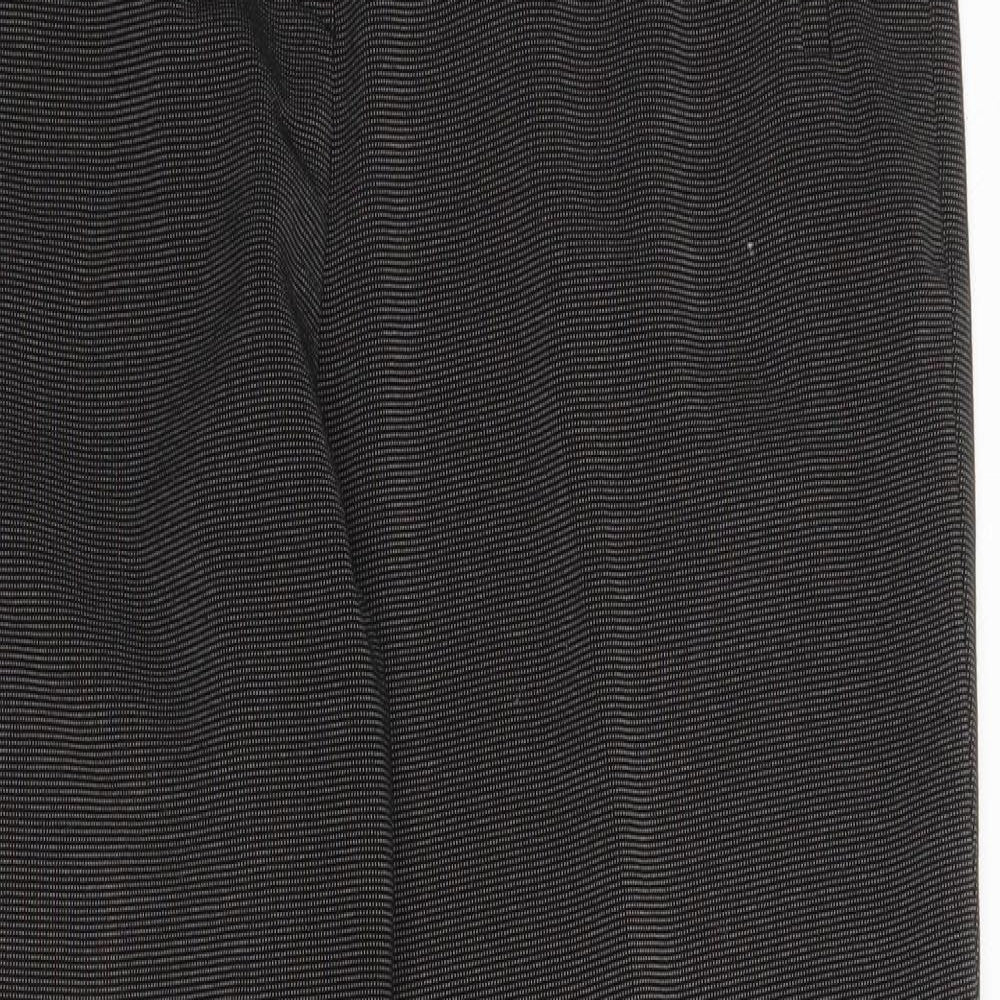 M&S Womens Grey   Trousers  Size 12 L28 in