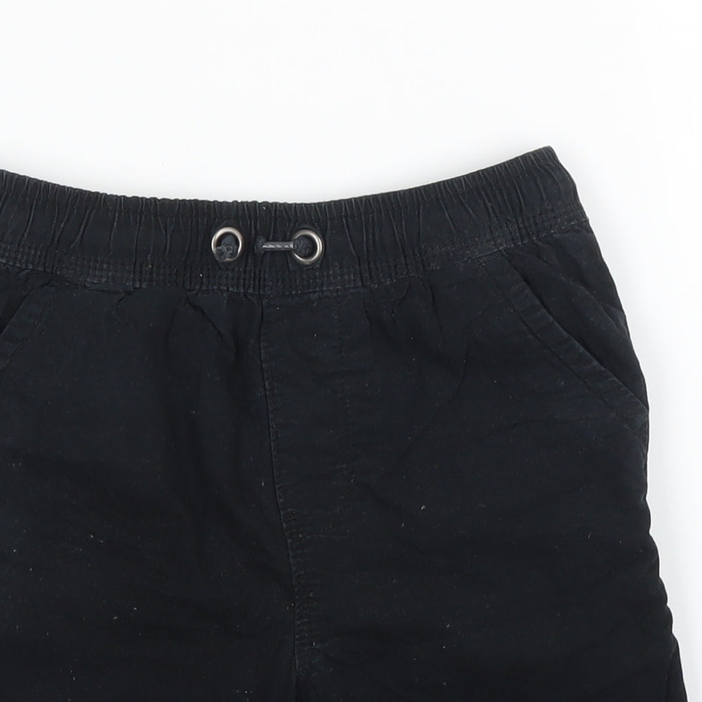 George Boys Black   Bermuda Shorts Size 6 Years