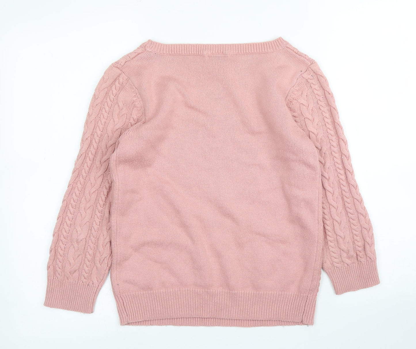 H&M Womens Pink   Pullover Jumper Size S