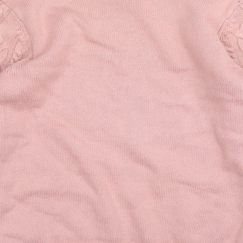 H&M Womens Pink   Pullover Jumper Size S