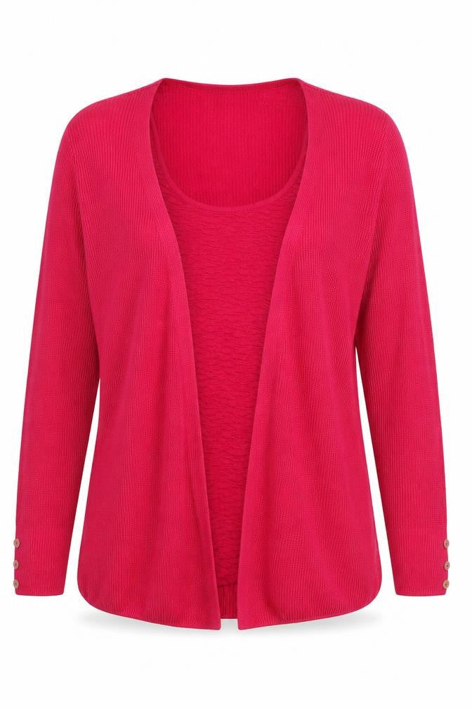 M&S Womens Pink   Cardigan Jumper Size 10