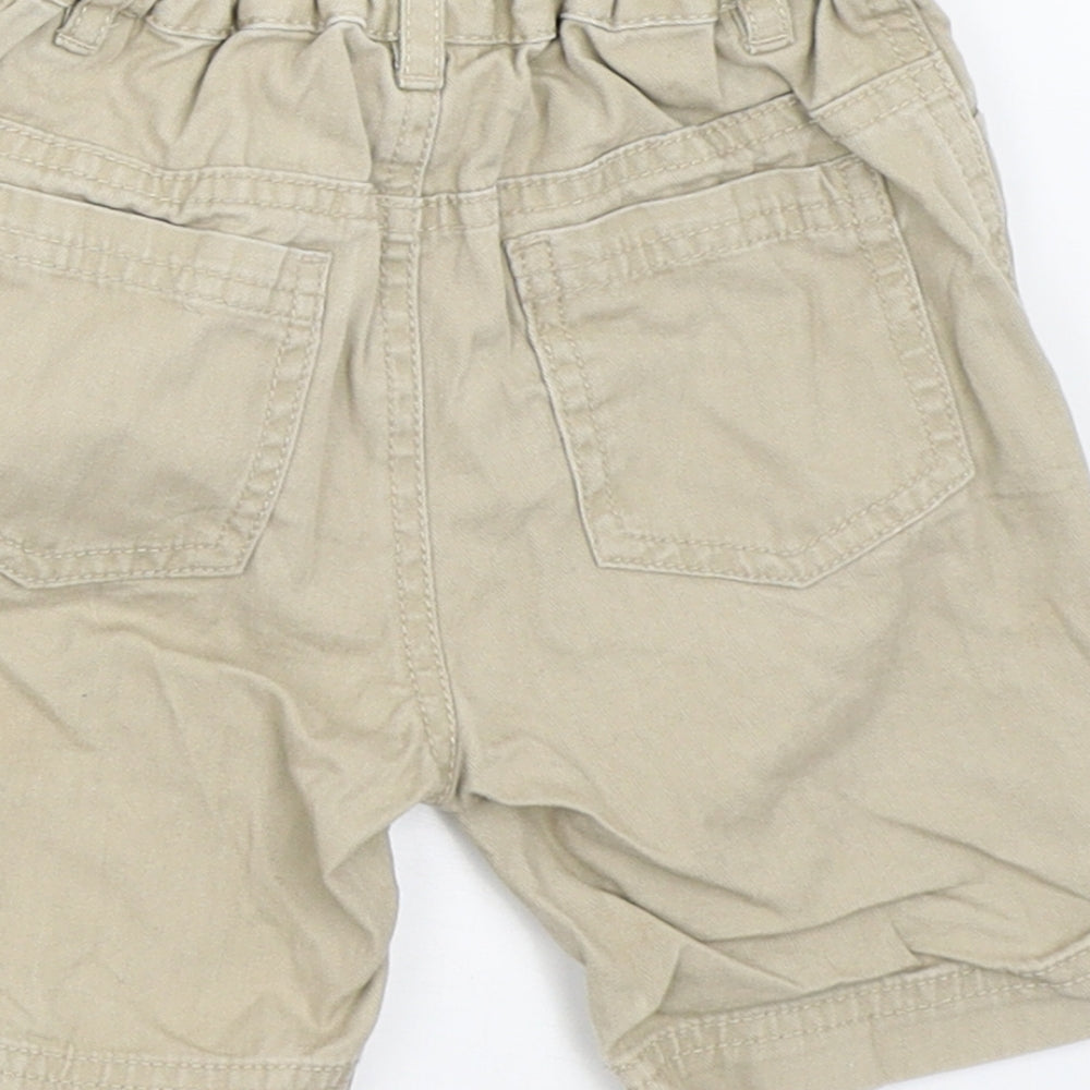 Baby Club Boys Beige   Cropped Trousers Size 12 Months