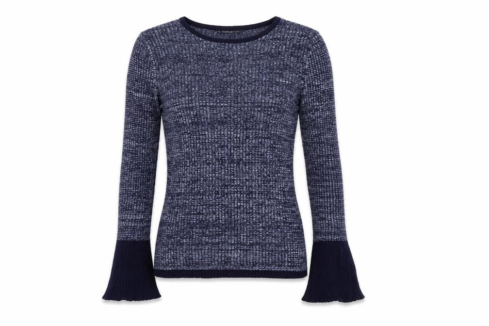 Marks and Spencer  Womens Blue   Pullover Jumper Size 8