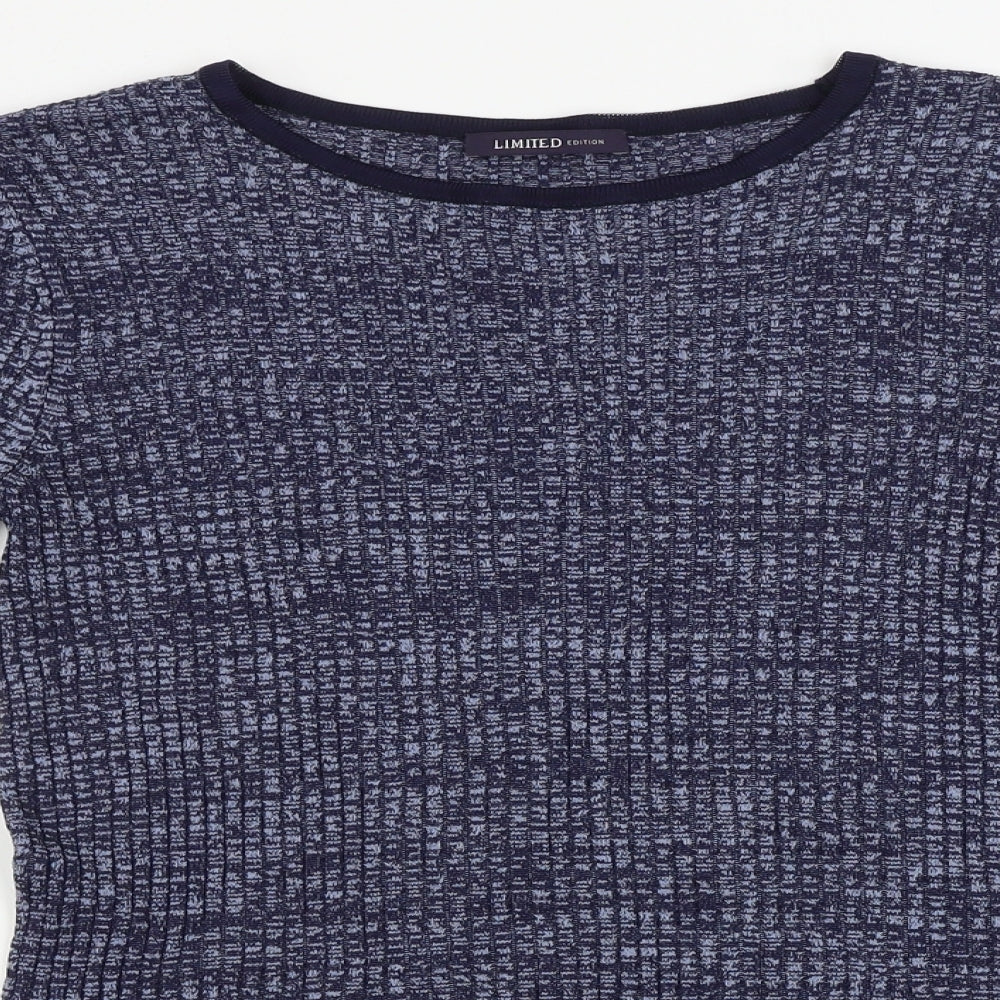 Marks and Spencer  Womens Blue   Pullover Jumper Size 8