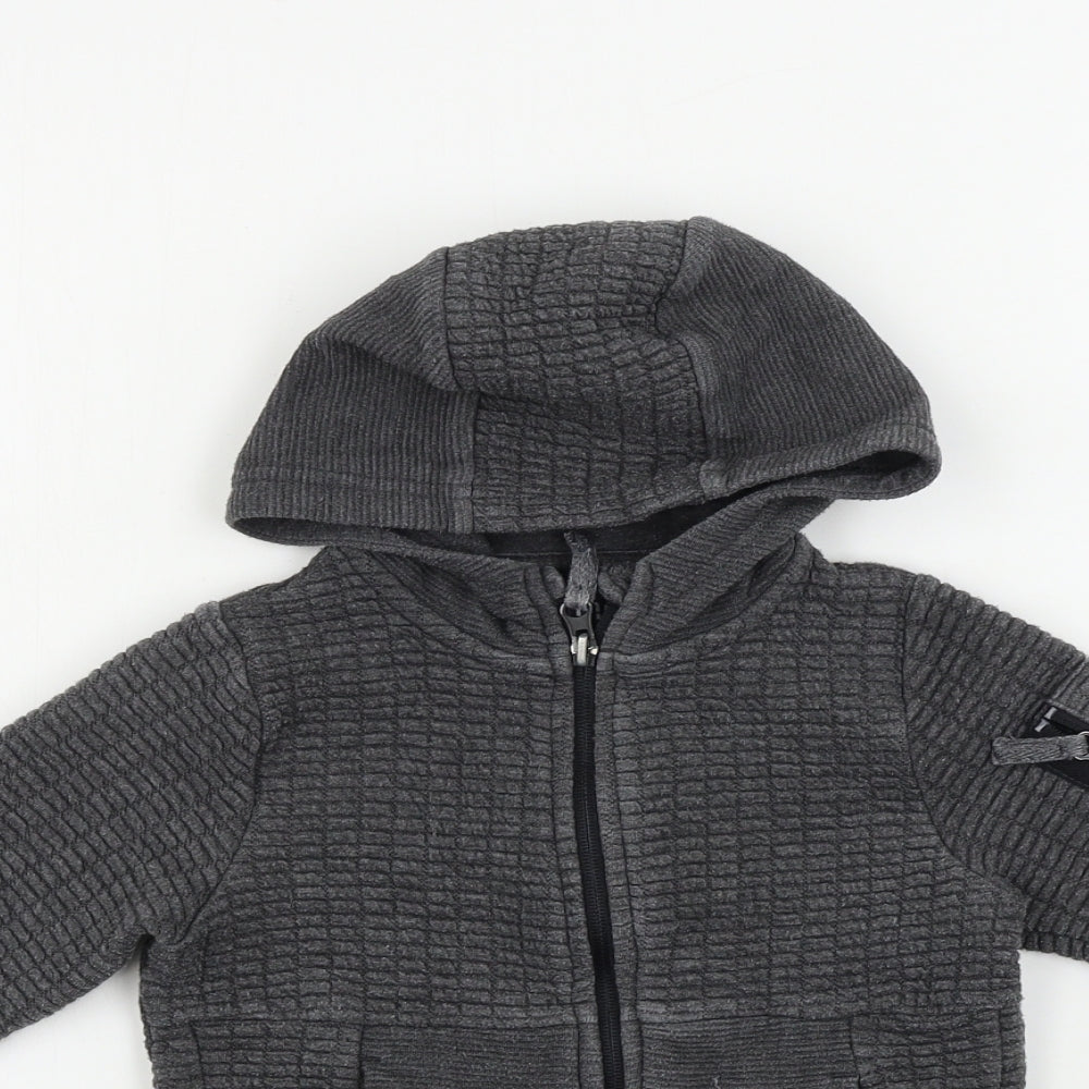Nutmeg  Boys Grey   Jacket Coat Size 2-3 Years