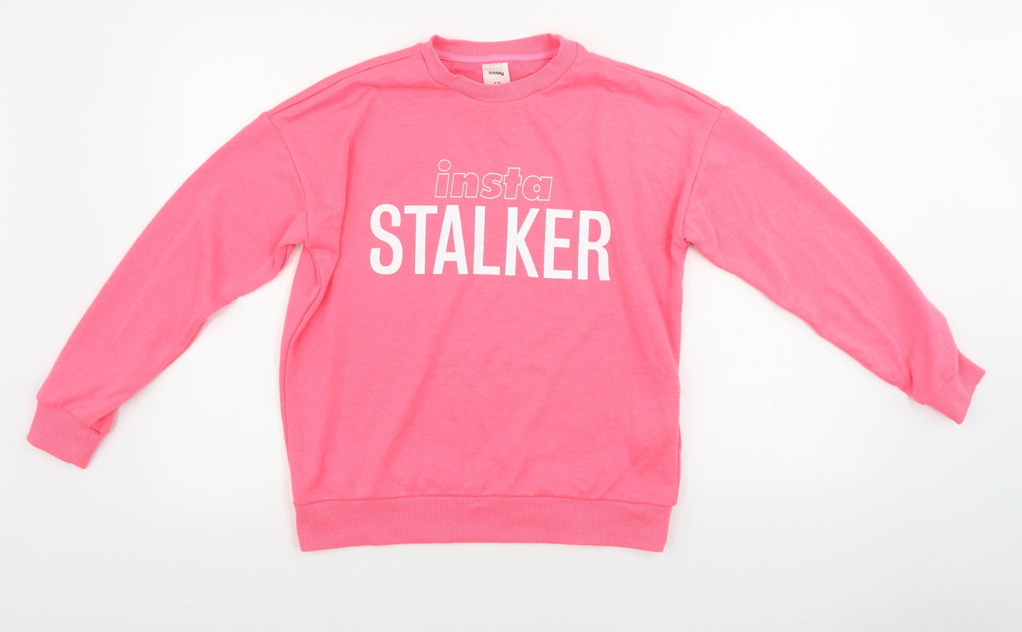 sinsay  Womens Pink   Pullover Jumper Size S