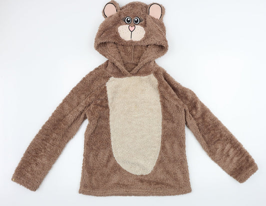 George  Womens Brown   Pullover Hoodie Size 10