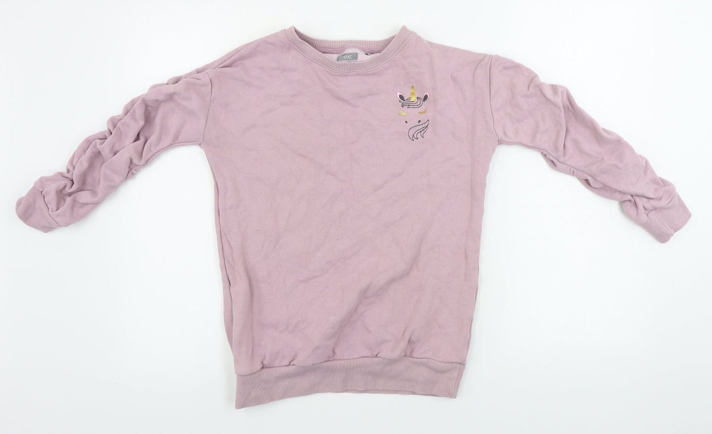 NEXT  Girls Pink   Pullover Jumper Size 10 Years