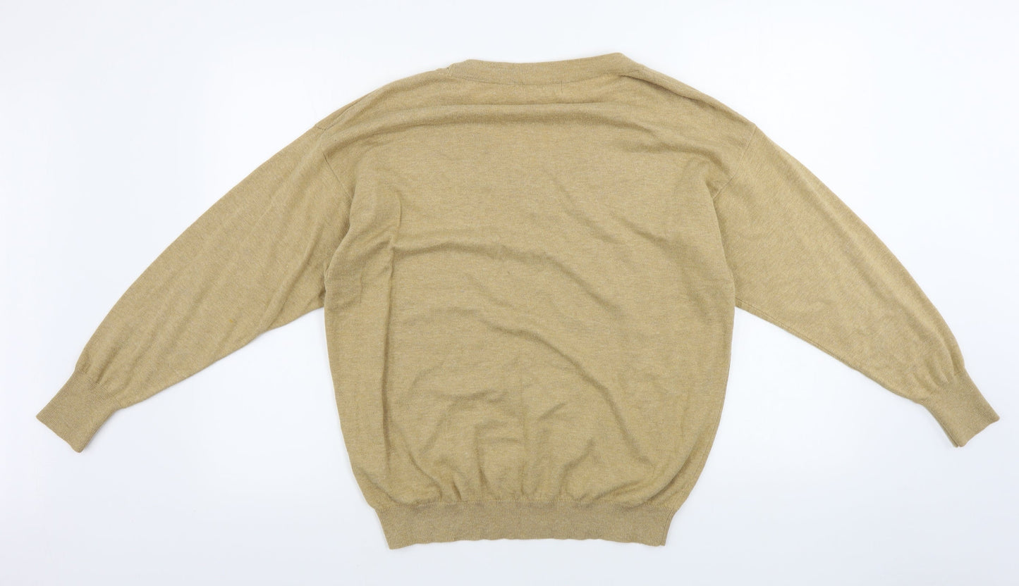Marks and Spencer  Womens Beige   Pullover Jumper Size 12