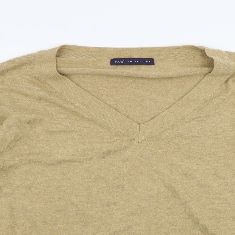 Marks and Spencer  Womens Beige   Pullover Jumper Size 12