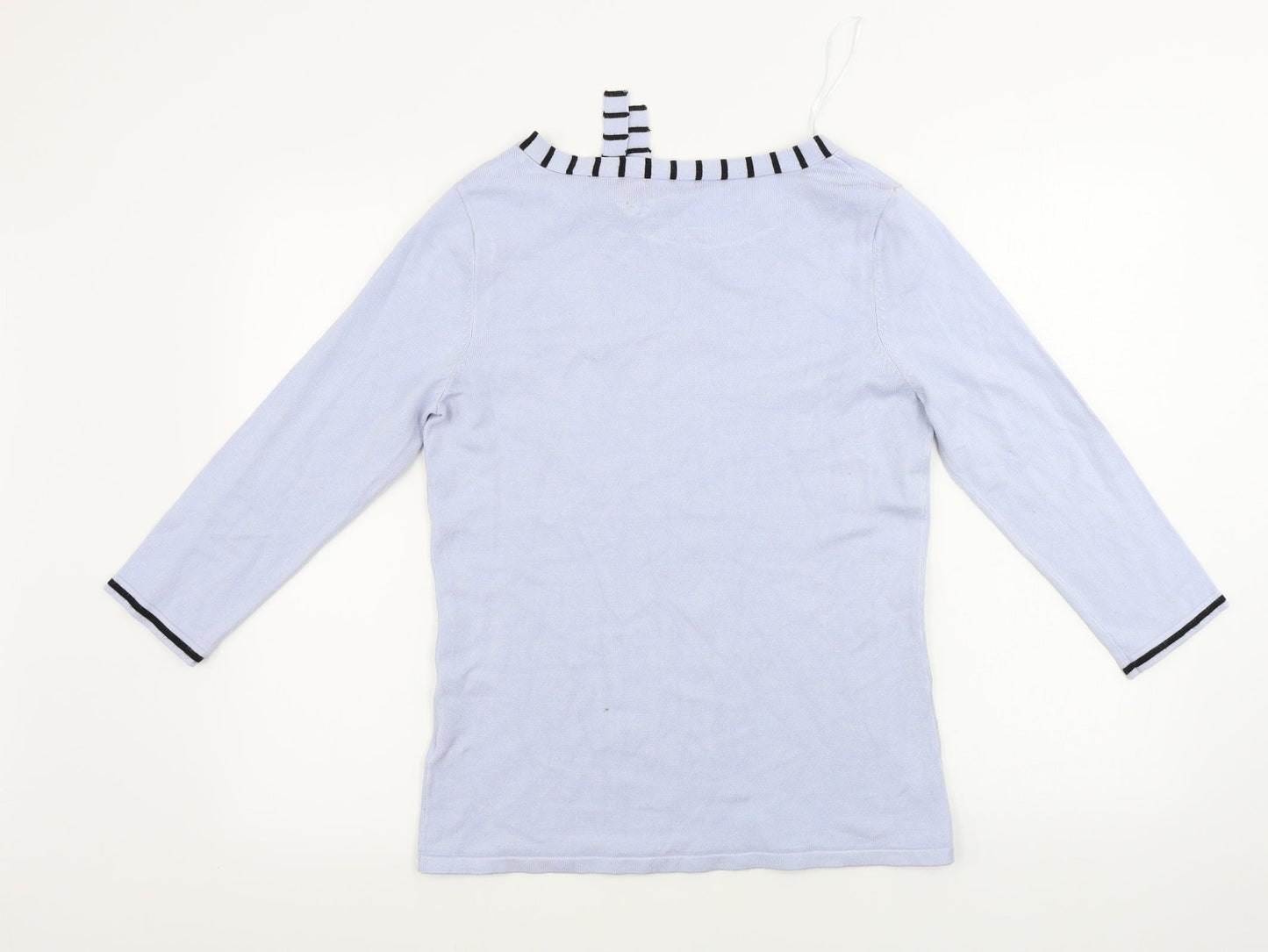 M&Co Womens Blue   Pullover Jumper Size 14
