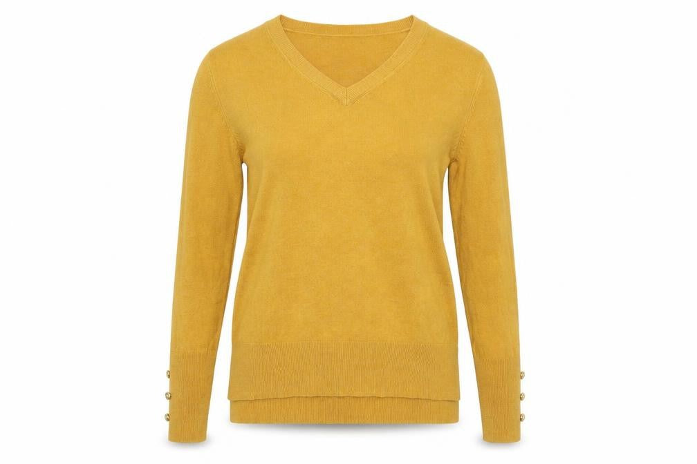 Primark  Womens Yellow   Pullover Jumper Size S