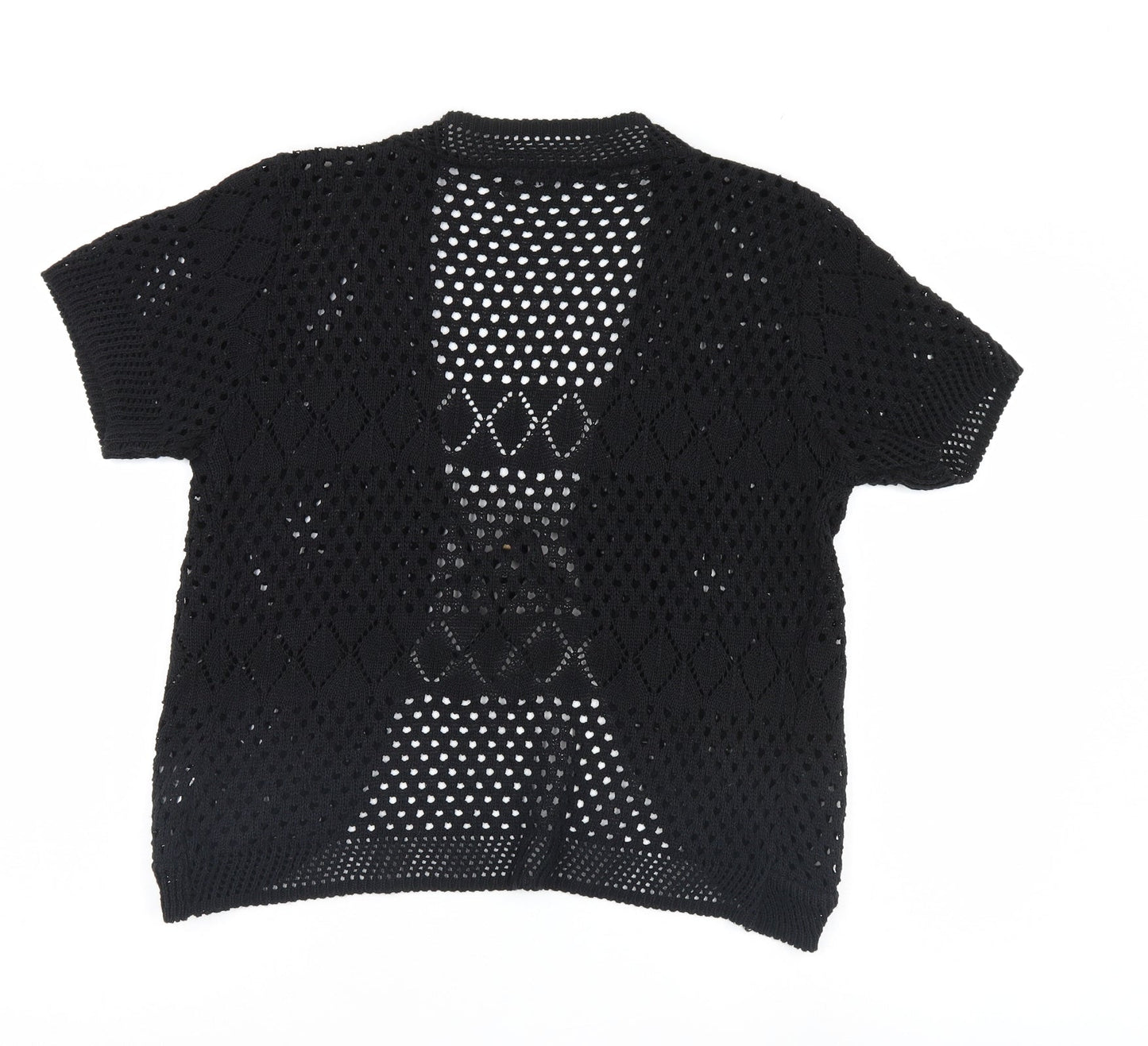 CHIC Womens Black   Cardigan Jumper Size M