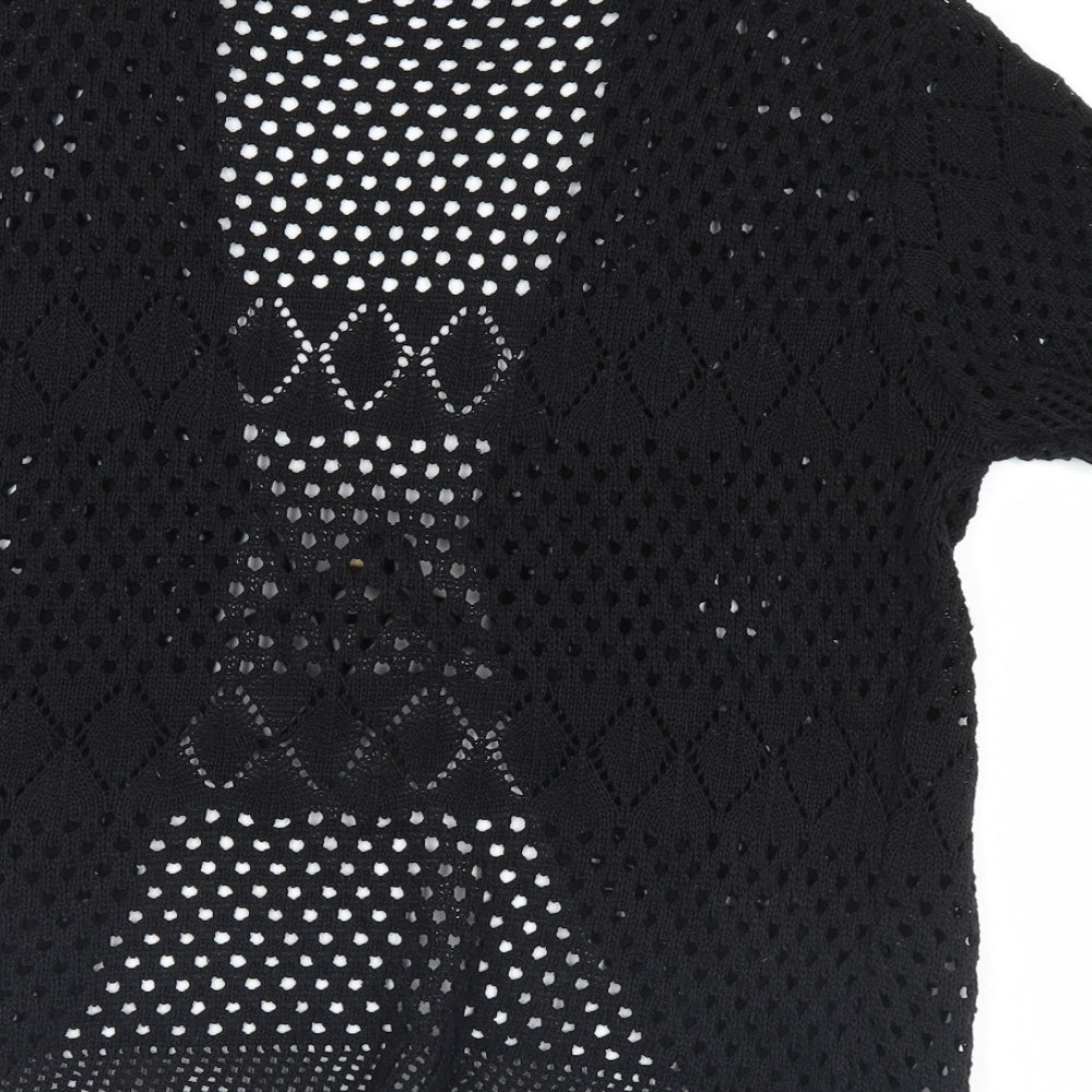 CHIC Womens Black   Cardigan Jumper Size M