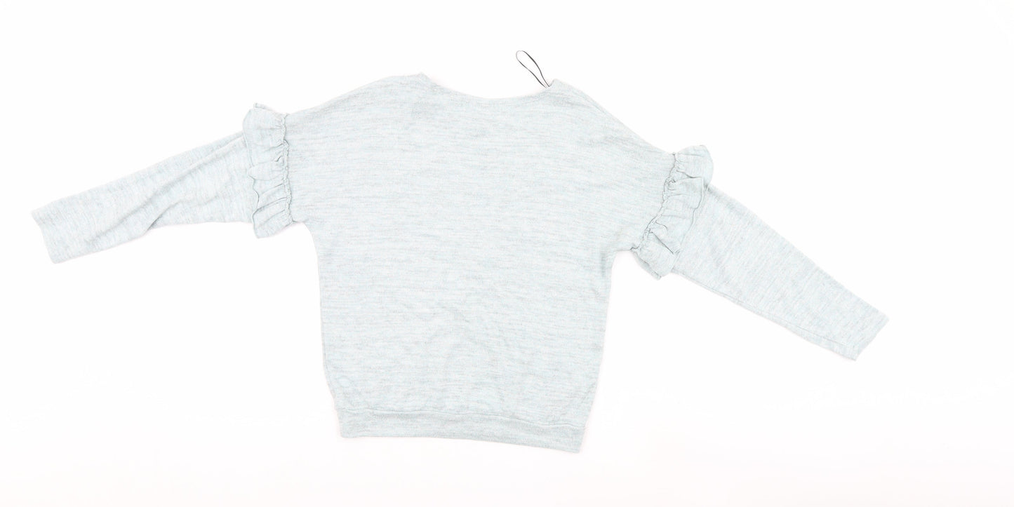 H&M Girls Blue   Basic Casual Size 9-10 Years