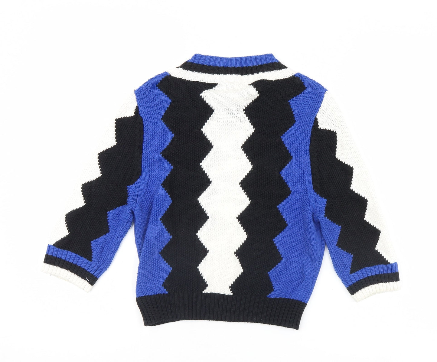 FOREVER 21 Girls Multicoloured Striped  Pullover Jumper Size M