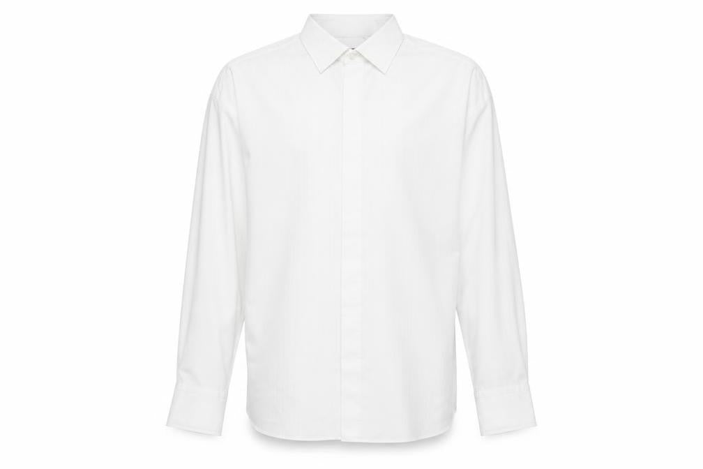 Marks and Spencer Mens Silver    Button-Up Size 46
