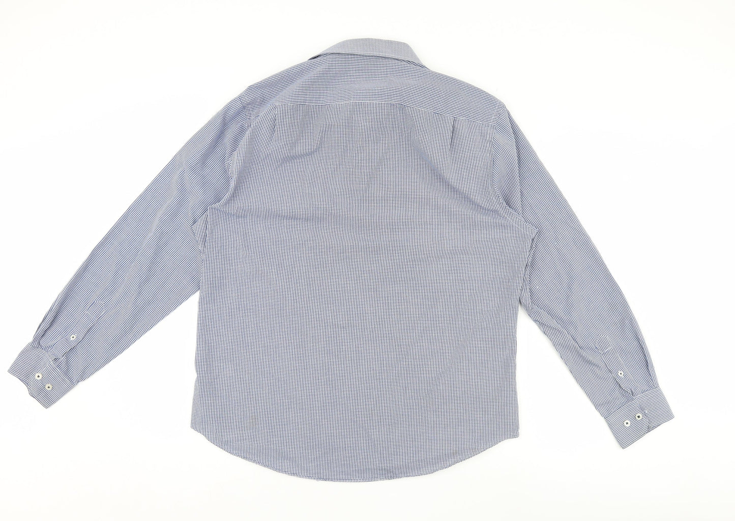 George Mens Blue    Button-Up Size 42