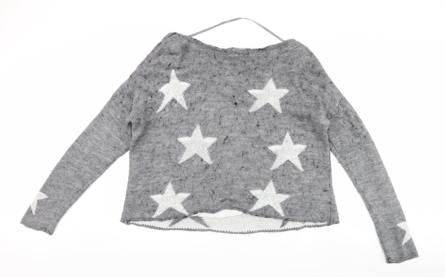 Atmosphere Womens Grey   Pullover Jumper Size L